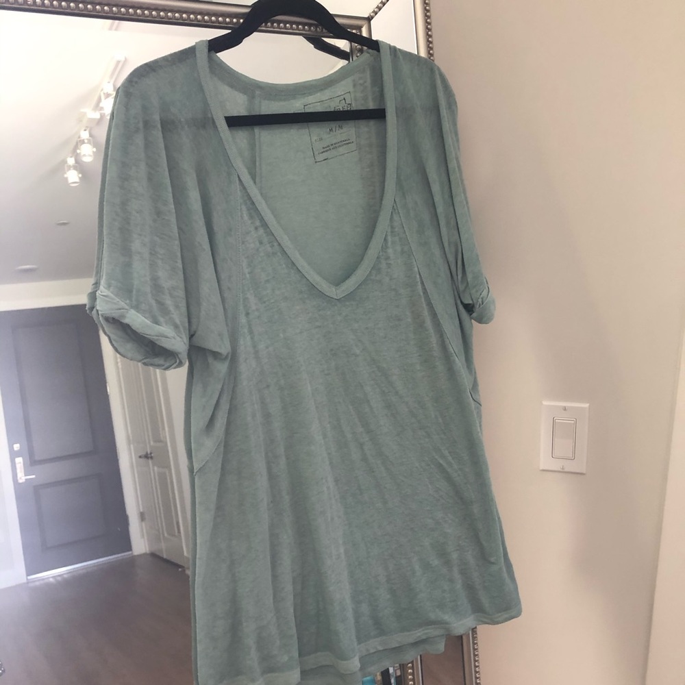 Free people V-neck Tee